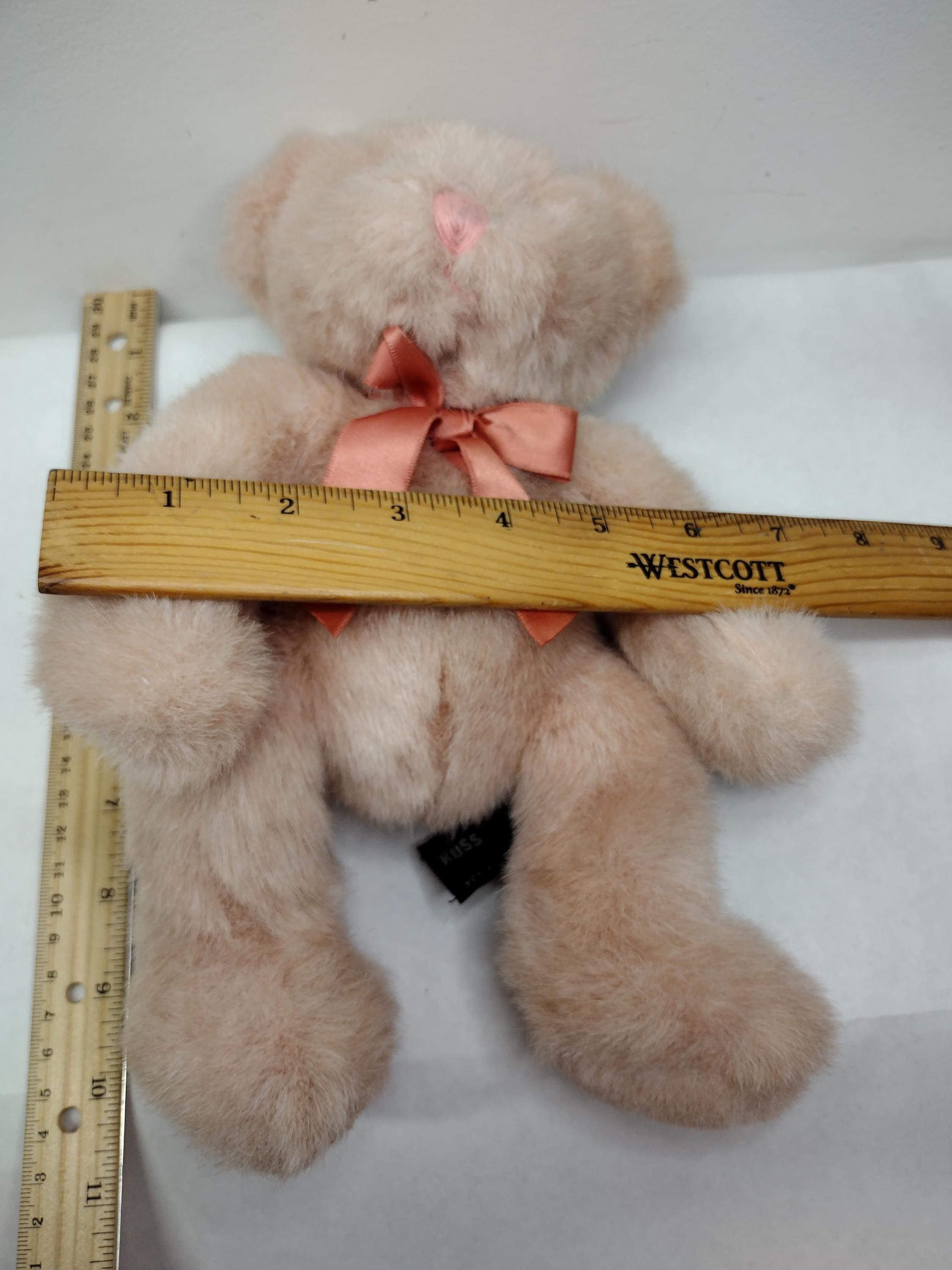Vintage Russ Berry Champagne Plush Teddy Bear: Valentine's Gift - Etsy