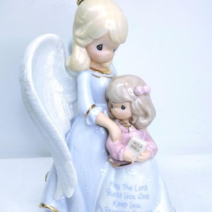 Vintage Music Box 2008 Bradford 1st Issue Precious Moments Blessings Of Faith My Blessed Daughter Gift For Her Birthday Present Collectibles