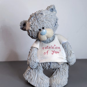 Vintage Cherished Teddies Charlie The Spirit Of Friendship Warms The Heart Collectible Figurine Valentine&#39;s Day Gift For Her Me To You Bear