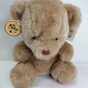 Vintage Russ Berry So Soft "Cookie" Plush Teddy Bear Stuffed Animal Toy Collectibles Birthday Valentine's Day Gift For Her