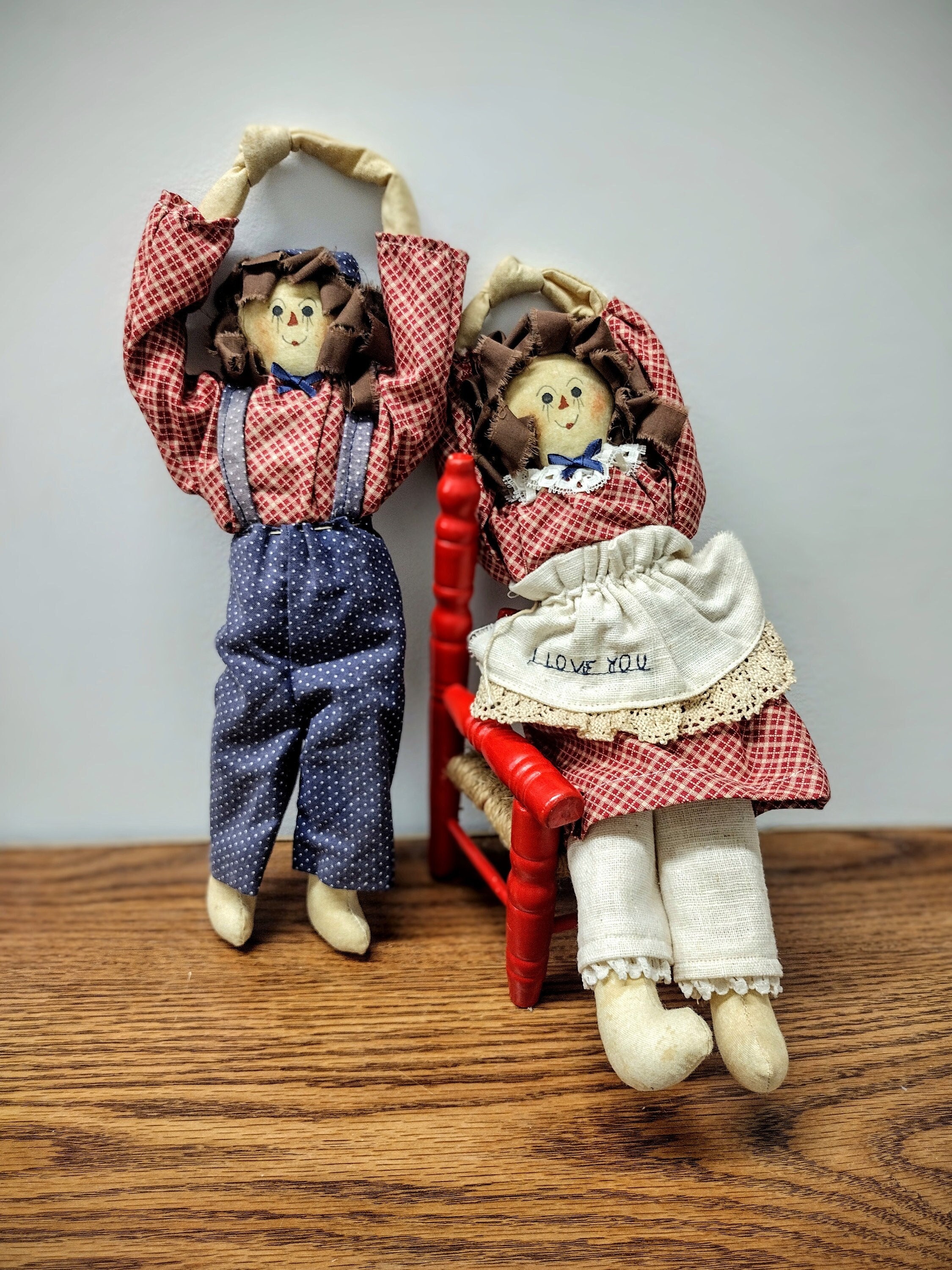Rare Raggedy Dolls - Etsy