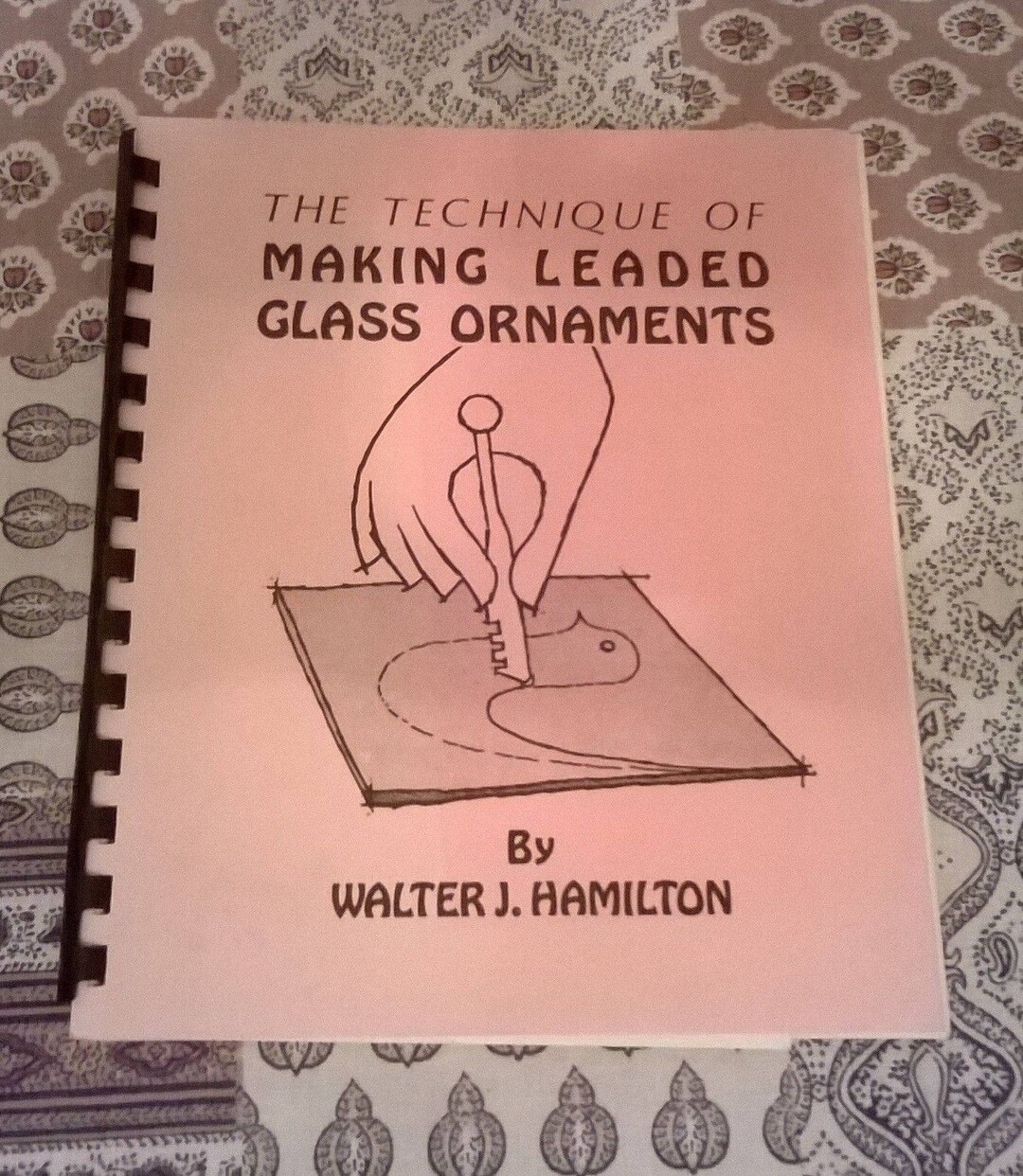The Technique of Making Leaded Glass Ornaments by Hamilton Etsy