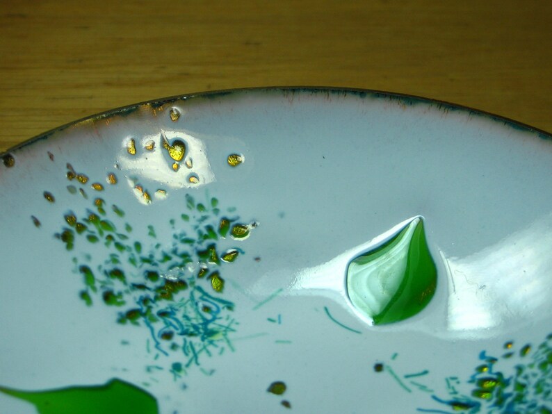 Vintage Enamel On Copper Edwards Star For Gump/'s Bowl Dish Plate Mid-Century