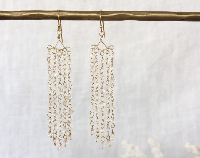 ASTRID herkimer diamond earrings