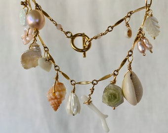 JILLIAN rosy outlook charm bracelet