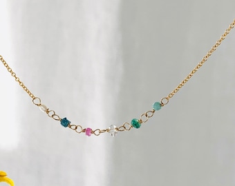EMME gem friendship necklace