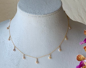 BEBE puka necklace