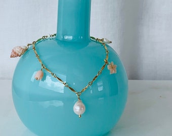 CLAUDETTE everything’s peachy charm bracelet