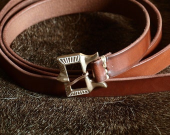 Viking Belt with Rus Buckle