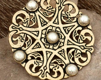 Disc Brooch from Trewhiddle
