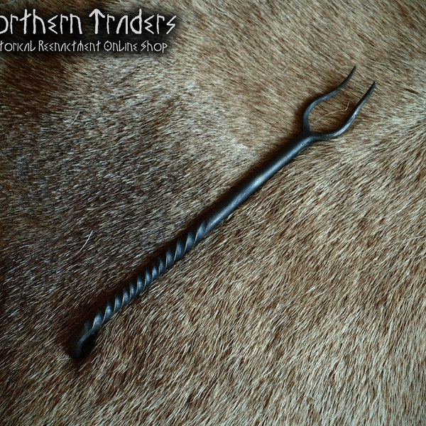 Hand-forged Medieval Fork