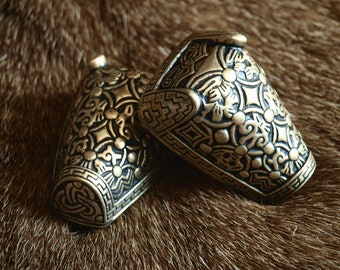 Animal Head or "Bear Head" Viking Brooches