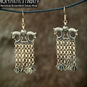 Boucles d&#39;oreilles Staraya Ladoga