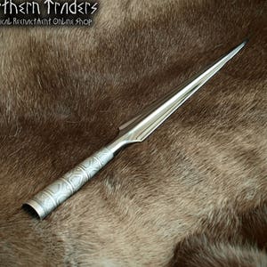Decorated Viking Spearhead