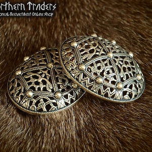 Viking Turtle Brooches from Birka Bj632