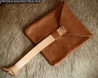 Viking Leather Coin Purse from Elisenhof