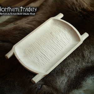 Medieval wooden tray