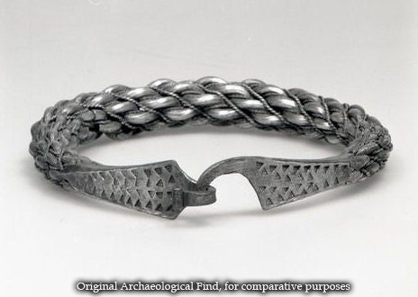 Viking Bracelet from the Hoard of Vulum Small | Etsy