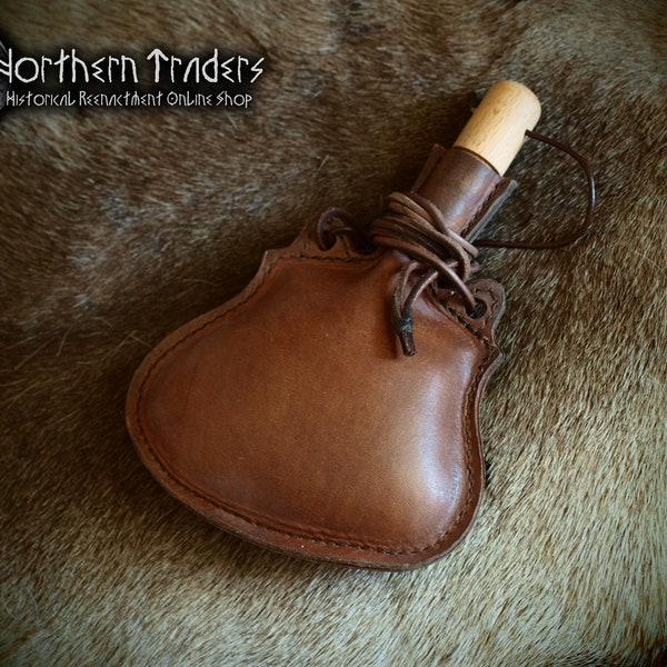 Leather Canteen - 0.5 liter