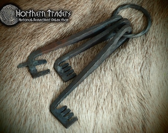 Hand-forged Viking Keys