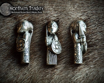 The "Shieldmaiden" Pendant from Hårby - Zamak Version