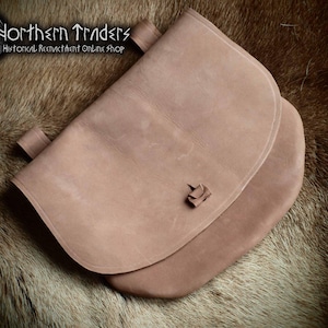Bolso para Cinto Altomedieval de Cuero