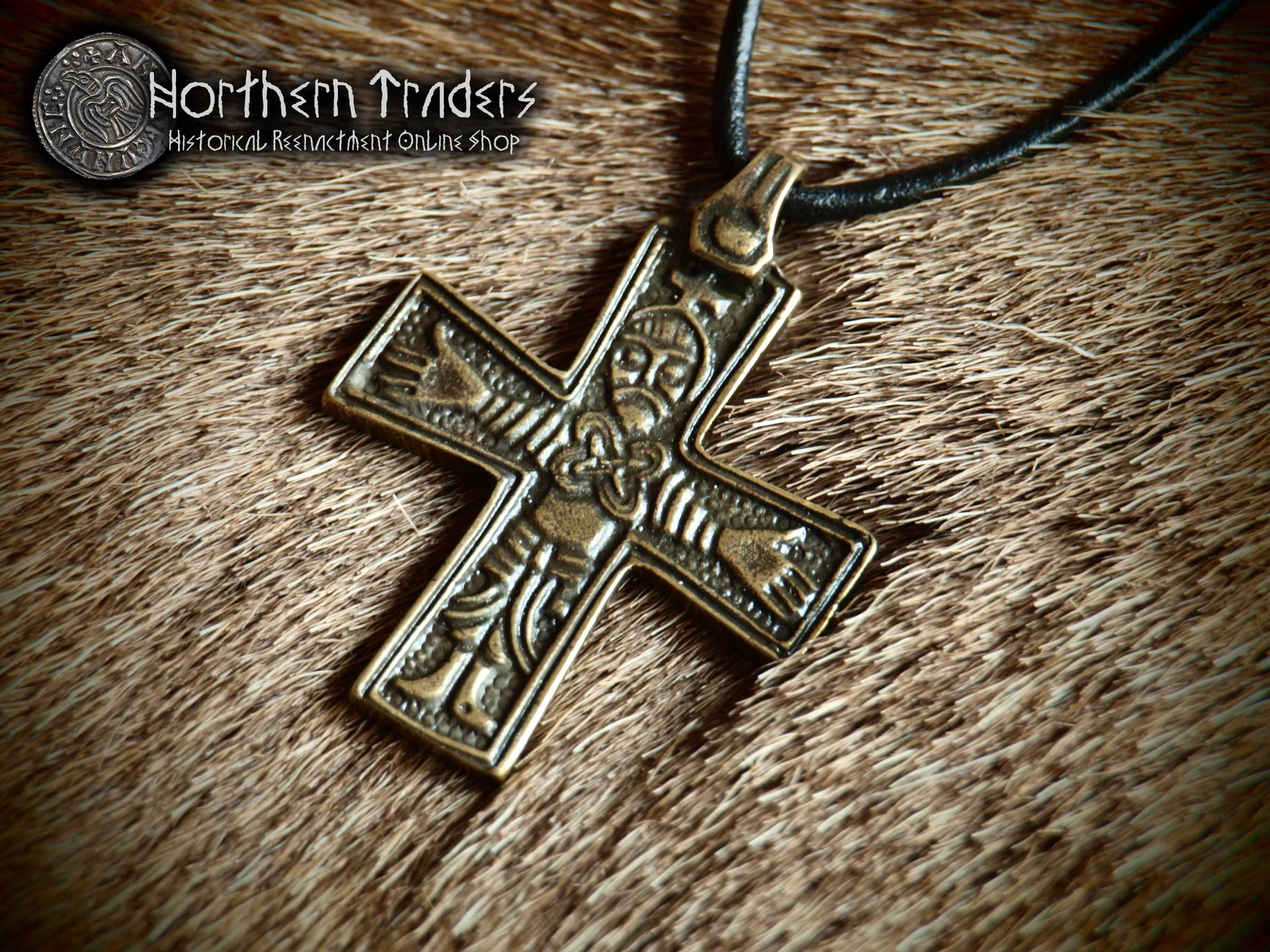 Scandinavian Crucifix From Gotland - Zamak Version - Etsy