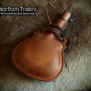 Leather Canteen - 0.7 liter