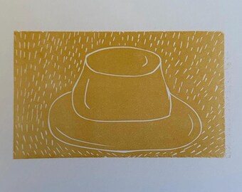 Flan Art Print