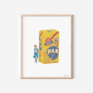 Arepa Abuela Art Print | Latina Latino Wall Art | Venezuelan Art | Venezuela Art Print | t | Hispanic Art Print | Arepa Art