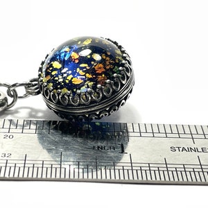 Vintage Glass Ear Hanger 14g-00g Victorian Style with Stainless Hooks image 8