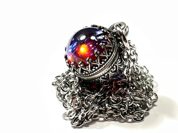 Dragon's breath opal necklace sale