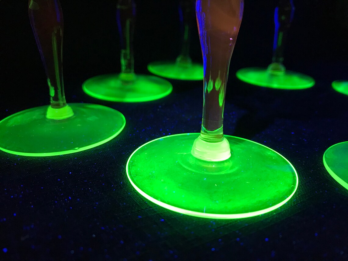 Watermelon Uranium Cordial Glasses set of 8 Etsy