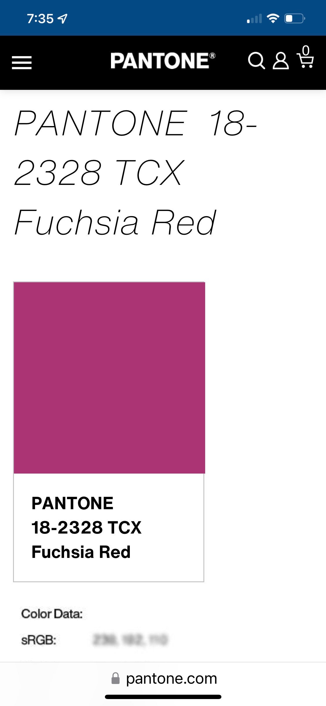 hane Bemyndige Tag ud Mystical Goth Pink Fuschia Red Pantone 18-2328 Flocked - Etsy