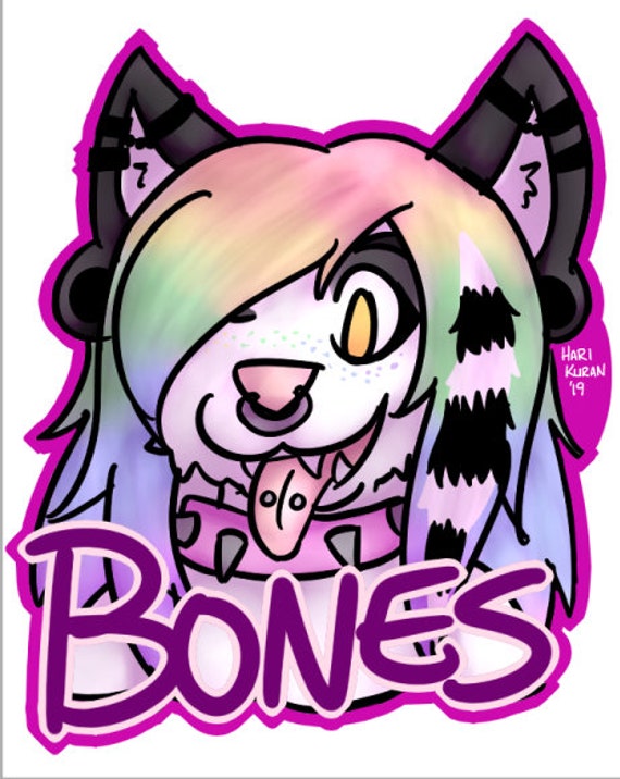 Furry badges | Etsy