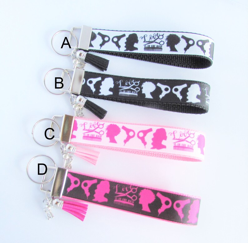 Hair Stylist Key Fob Hair Stylist Key Chain Hair Dresser Etsy