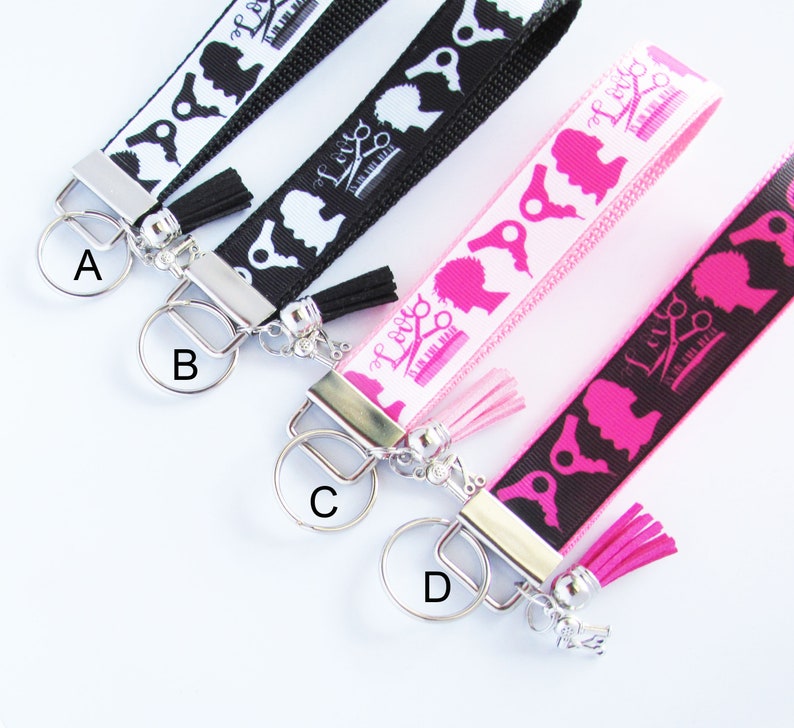 Hair Stylist Key Fob Hair Stylist Key Chain Hair Dresser Etsy