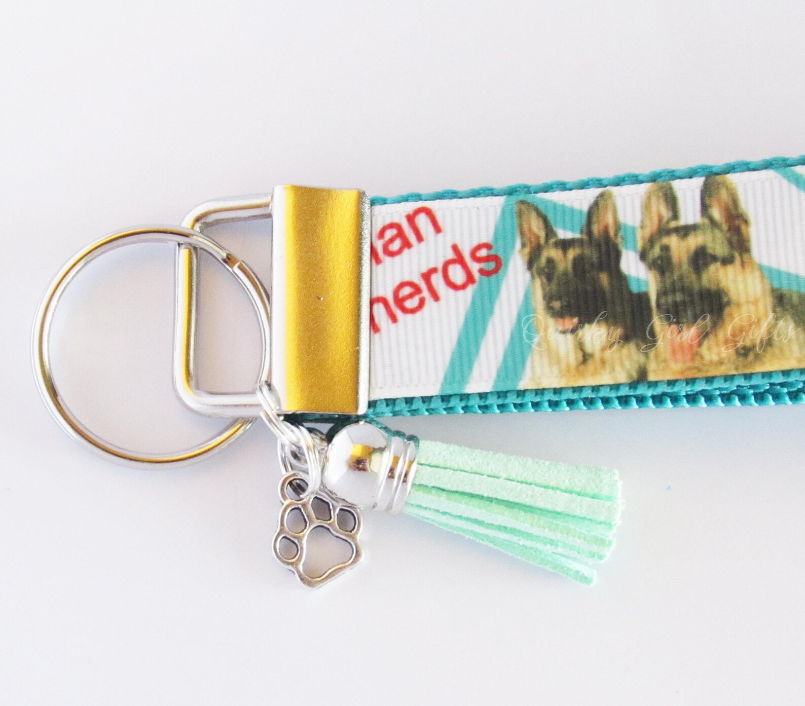 German Shepherd Key Fob German Shepherd Keychain Dog Key Etsy