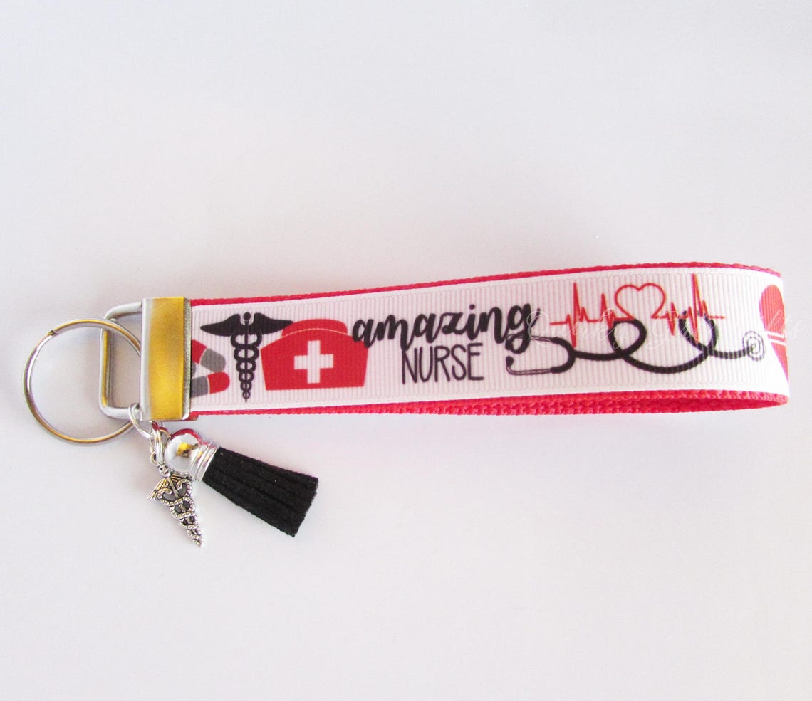 Nurse Key Fob Nursing Key Chain Amazing Nurse Key Fob Etsy
