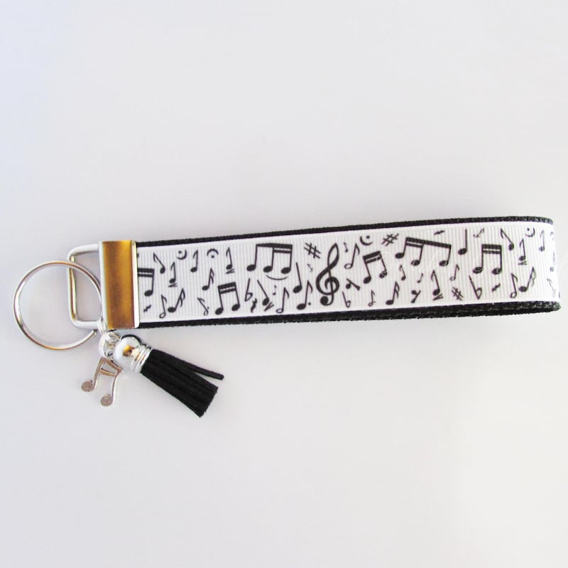 Music Keychain - Etsy