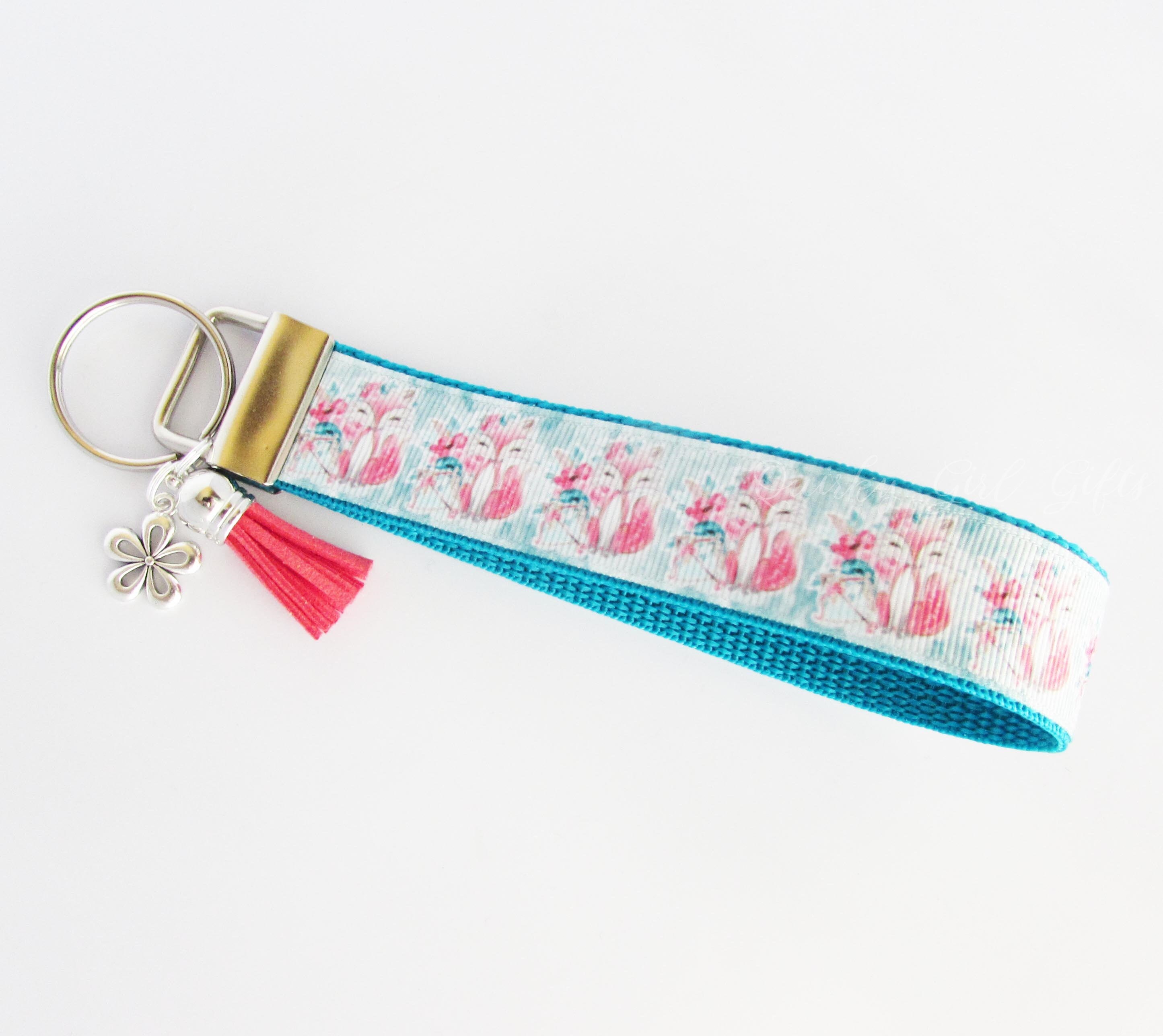 Cute Fox Keychain with Tassel Cute Fox Keychain - Etsy main image 3