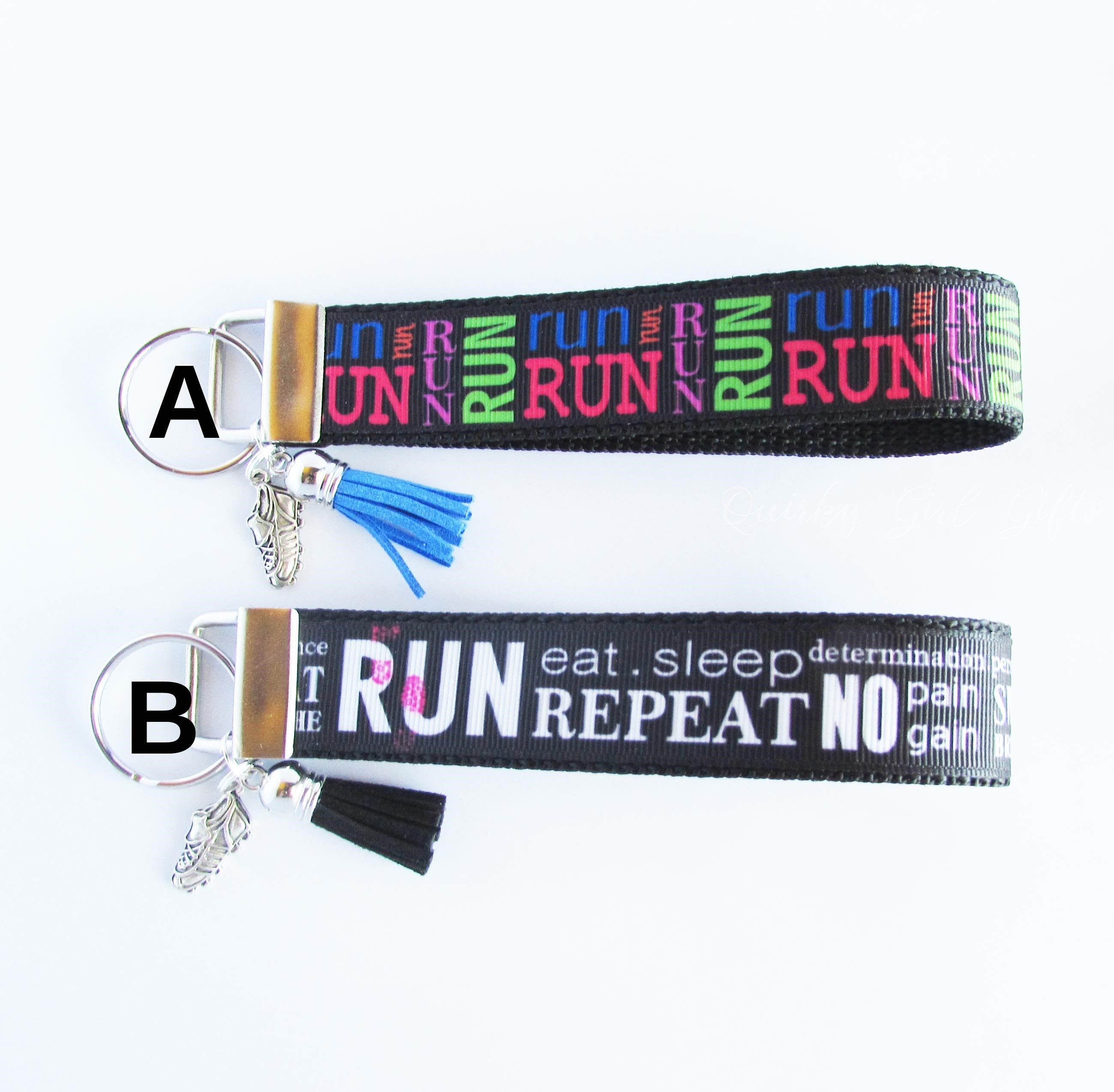 Runners Gifts Marathon Runner Keychain Inspirational Gift for