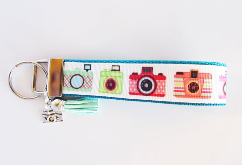 Camera Key Fob Camera Keychain Photography Key Fob Etsy