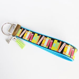 Book Key Fob - Book Keychain - Book Lover Gift - Book Club Gift - Literary Key Fob - Reading Key Fob - I Love To Read Key Fob - Reader Gift