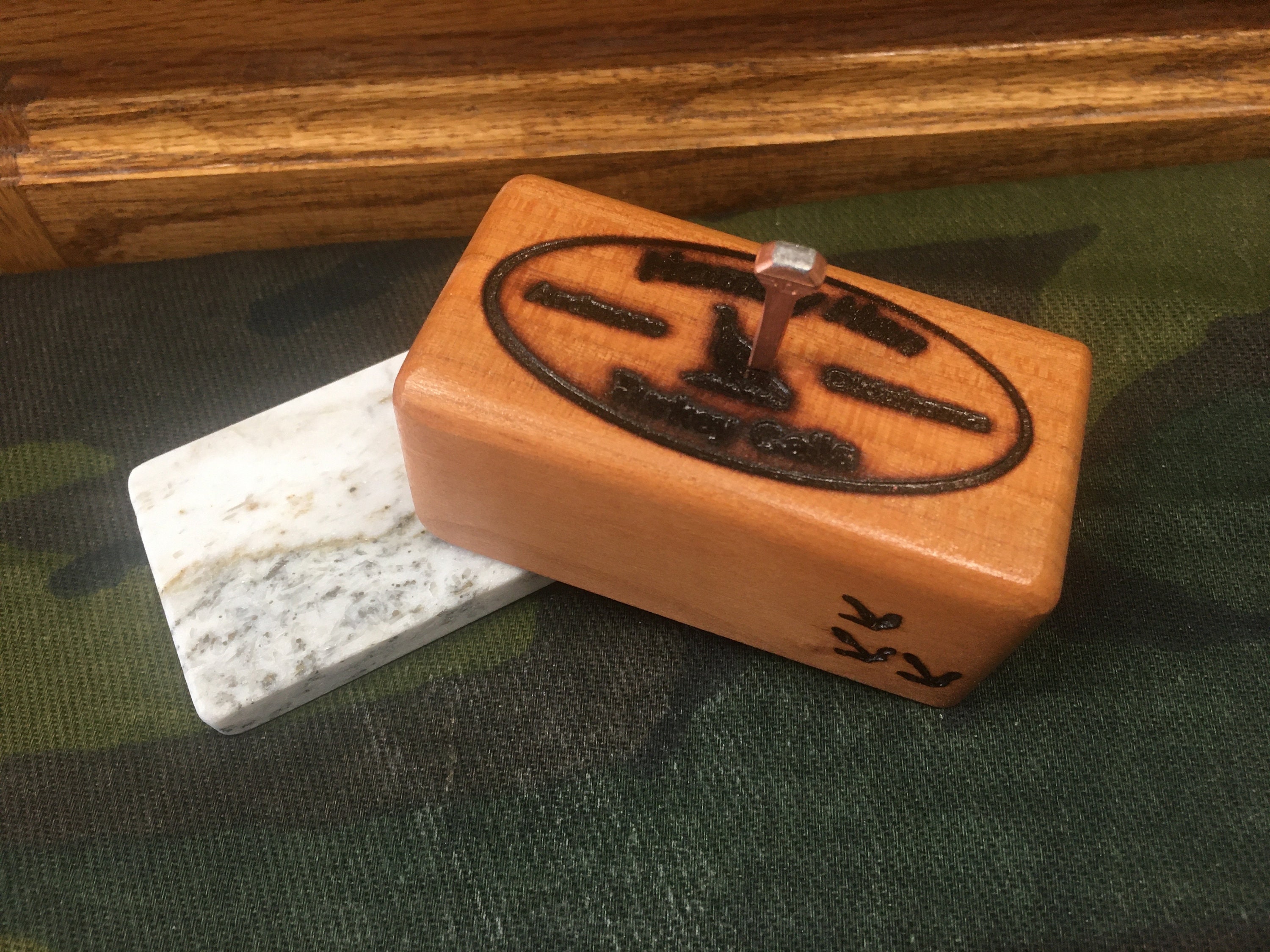 Horseshoe Nail Turkey Call/ Cherry Wood - Etsy