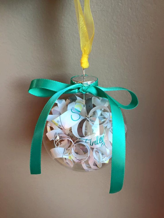 Baby Shower Invitation Ornament // Perfect Baby Shower Gift // Etsy