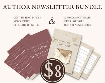 Author Newsletter Kit: Subscriber Guide & Email Ideas