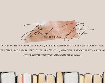 Blind Date with a Book | Mystery Date with a Book | Gifts for Readers & Book Lovers | Mystery Book Box