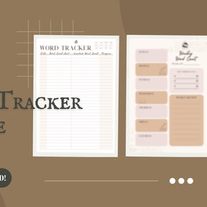 Word Count Tracker Bundle