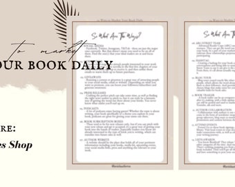 14 Ways to Market Your Book Daily